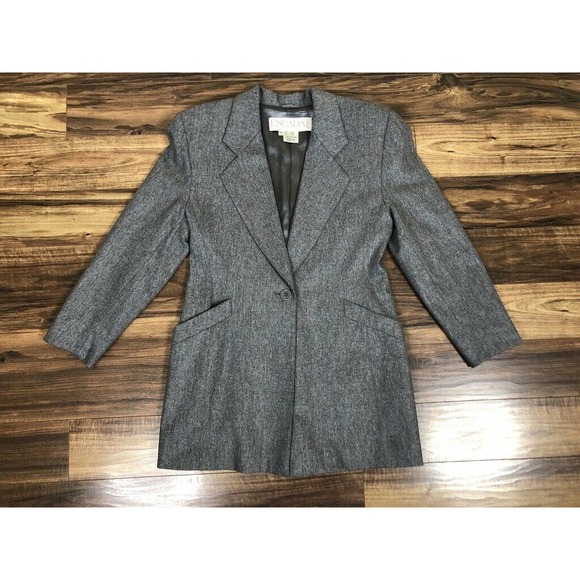 ESCADA One Button Blazer Wool Cashmere Size 42